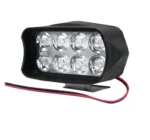 Світлодіодна балка (додаткова фара) 8 LED 12W Біле світло - Зображення 4