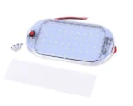 Світлодіодний ліхтар у салон 12-24V 60 LED освітлення багажника на двохст. скотчі панель підсвічування з кнопкою - Зображення 5
