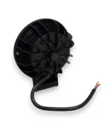 Світлодіодна балка (додаткова фара) 3 лінзи 90W З ДХО ангельським оком Біле світло метал - Зображення 5