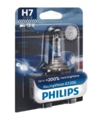 Галогенна автолампа PHILIPS H7 RacingVision 12972RGTВ1 12V 55W  +200%