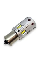 Світлодіодна лампа з цоколем 1156 BA15s P21W S25 15 SMD 2020 10-30V 24W 2500 Lm Біле світло - Зображення 3