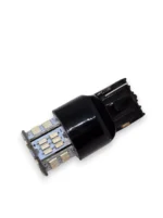 Світлодіодна лампа 7440 T20 WY21W 54 SMD 3014 12V Жовте світло - Зображення 4