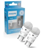 Комплект світлодіодних ламп PHILIPS W5W T10 Ultinon Pro7000 8000K 11961XU70X2