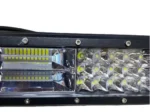 Світлодіодна LED балка додаткова фара комбінована 64 LED 3030 214W 12-24V 37,5см Біле світло - Зображення 4