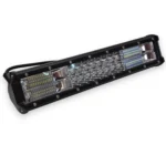 Світлодіодна LED балка додаткова фара комбінована 64 LED 3030 214W 12-24V 37,5см Біле світло - Зображення 7