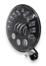 Універсальна світлодіодна led фара 7 дюймів Габарит лівий/правий поворот Ближнє Дальне світло 1шт - Зображення 3