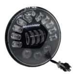 Універсальна світлодіодна led фара 7 дюймів Габарит лівий/правий поворот Ближнє Дальне світло 1шт - Зображення 7