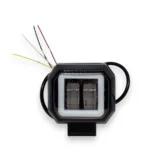 Світлодіодна протитуманна фара три режими роботи Led ближнє світло ангельське око + режим СТРОБОСКОП - Зображення 4