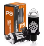 Комплект світлодіодних лінз із цоколем H4 P9 60W 6500K 12V