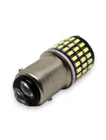Світлодіодна лампа з цоколем 1157 BAY15d P21/5W 78 SMD 3014 12V Біла з драйвером - Зображення 2