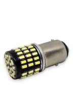 Світлодіодна лампа з цоколем 1157 BAY15d P21/5W 78 SMD 3014 12V Біла з драйвером - Зображення 3