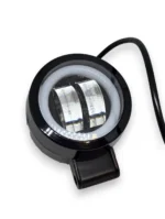 Світлодіодна протитуманна фара три режими роботи Led ближнє світло ангельське око + режим СТРОБОСКОП - Зображення 3