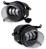 Двоколірні світлодіодні протитуманні фари для Mitsubishi Lanser X2007-2011 штатні з роз'ємом Білий Жовтий