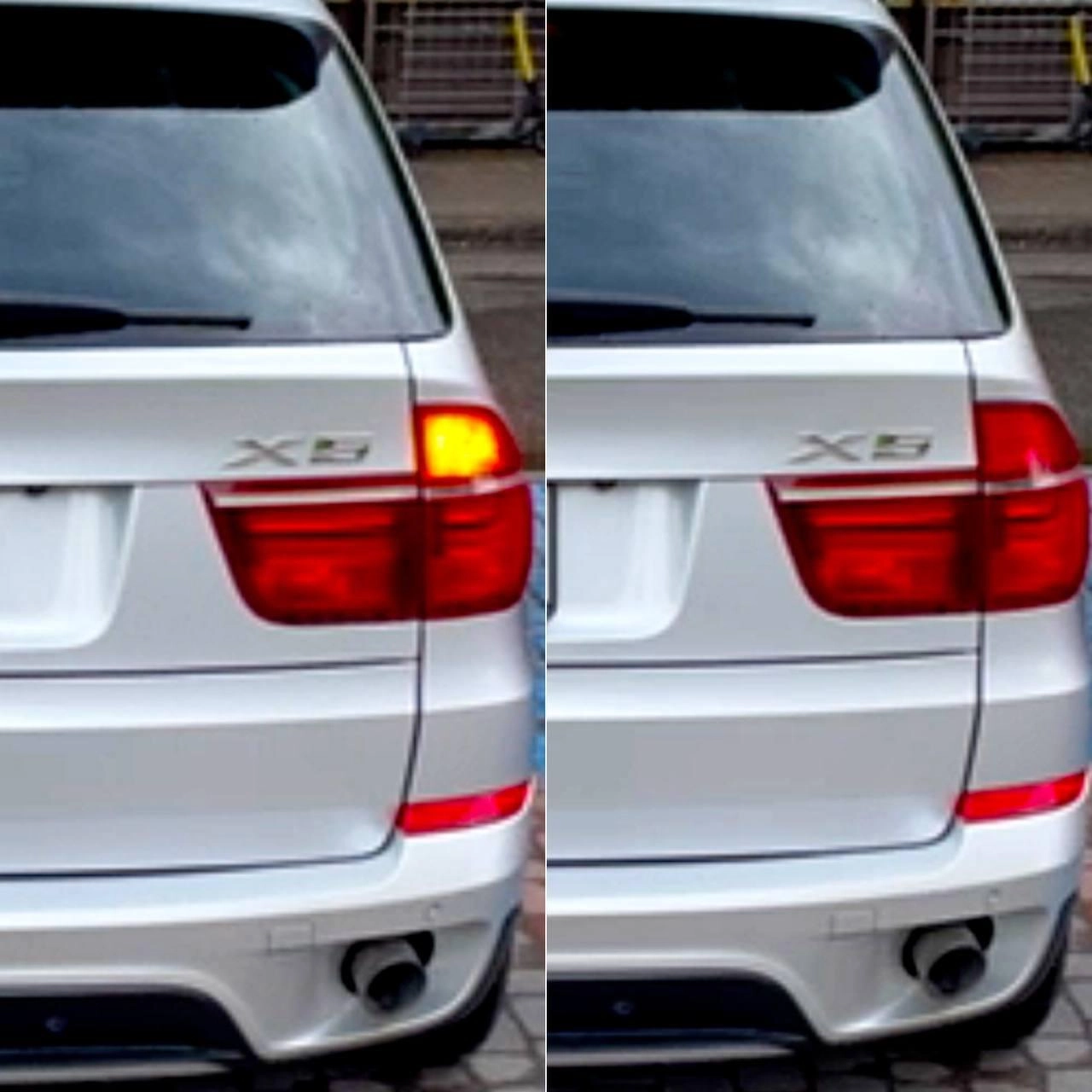 6623493300_zhovti-povoroti-v Жовті повороти в червоному ліхтарі BMW X5 1156 BA15s P21W 80W CREE Жовта canbus для сертифікації - Зображення 1