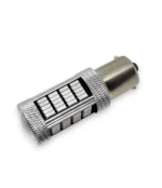 Світлодіодна лампа з цоколем 1156 BA15s P21W 92SMD 4014 12V з лінзою Зелене світло - Зображення 6
