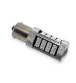 Світлодіодна лампа з цоколем 1156 BA15s P21W 92SMD 4014 12V з лінзою Зелене світло - Зображення 8