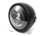 Світлодіодна led фара 5,75 дюймів Led Мото фара 5,7 DRL ближнє + дальнє світло ДХВ Поворот 40W - Зображення 3