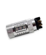 Світлодіодна лампа з цоколем PWY24W 16SMD CREE 80W 12V з обманкою Жовте світло - Зображення 8