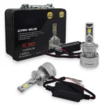 Комплект автомобільних світлодіодних ламп цоколь D2H Led K70 Обманка 14000Lm 60W +450% світла