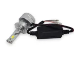 Комплект автомобільних світлодіодних ламп цоколь D2H Led K70 Обманка 14000Lm 60W +450% світла - Зображення 5