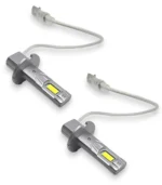 Світлодіодні лампи з цоколем Н3 16SMD 3570 12V 12000LM MINI Біле світло комплект