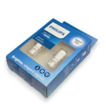 Комплект світлодіодних ламп PHILIPS T10 Ultinon Pro6000 LED T10 (W5W) 12В 0,9Вт 11961WU60X2 4000K - Зображення 2