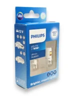 Комплект світлодіодних ламп PHILIPS T10 Ultinon Pro6000 LED T10 (W5W) 12В 0,9Вт 11961WU60X2 4000K - Зображення 8
