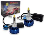 Автомобільні світлодіодні лампи з цоколем H1 66W 6000K 10000Lm 360° комплект