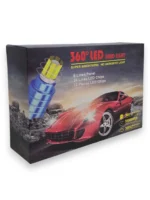 Автомобільні світлодіодні лампи з цоколем H1 66W 6000K 10000Lm 360° комплект - Зображення 9