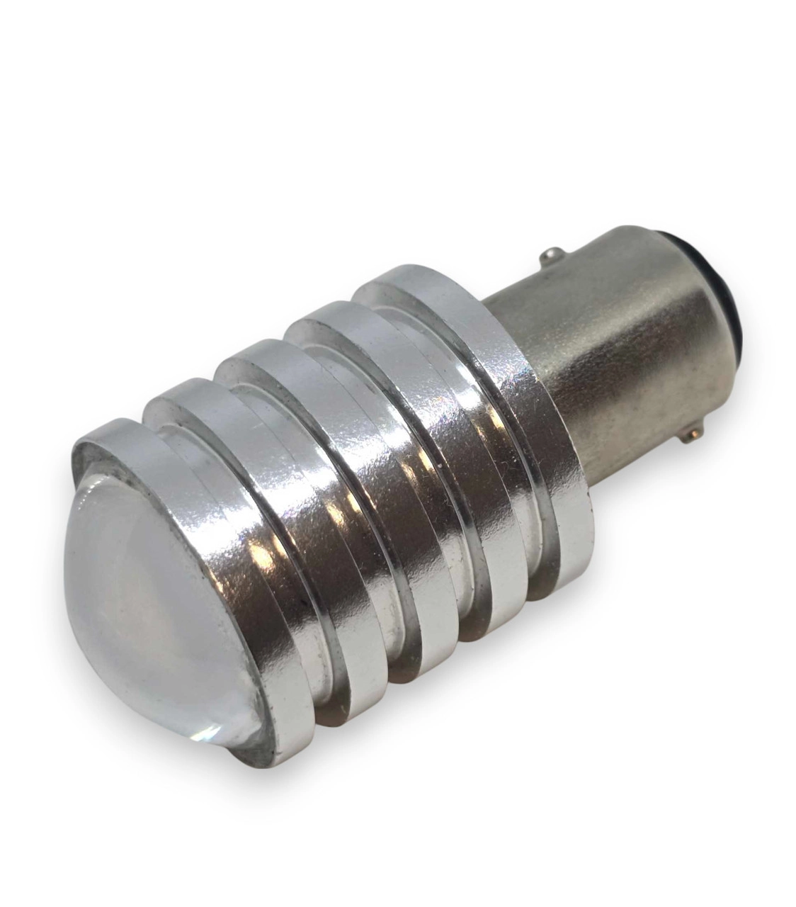 6722592815_svitlodiodna-lampa-z Світлодіодна лампа з цоколем 1157 BAY15d P21/5W 5W лінза 12V Червона - Зображення 1