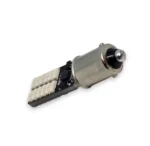 Світлодіодна лампа T4W 24SMD 4014 Червоний 12V - Зображення 3