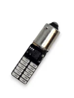 Світлодіодна лампа T4W 24SMD 4014 Червоний 12V - Зображення 5