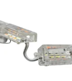 Гнучкі ДХО Crystal LED Динамічні ДХО з поворотом, гнучкі кристали 16 секцій стиль AUDI - Зображення 3