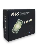 Світлодіодний ліхтар, що попереджає стробоскоп, бездротова лампа для авто, велосипедів і мотоциклів RGB - Зображення 8