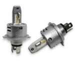 Автомобільні світлодіодні лампи з цоколем H4 9S 6500 К 12000Lm 30W 9-24V комплект
