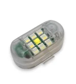 Світлодіодні ліхтарі, що попереджають стробоскоп, бездротова лампа для велосипедів і мотоциклів RGB на магніті - Зображення 2