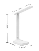 Настільна Led лампа складана Біла - Зображення 6