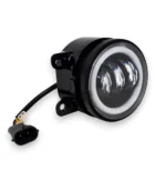 Світлодіодні протитуманні фари Led 3 лінзи 90мм 3,5" 70W OPEL, PEUGEOT, RENAULT, FORD Габарит МЕТАЛ - Зображення 5