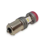 Світлодіодна лампа з цоколем 1156 BA15s P21W 4SMD Seoul-CSP Y1010 + 1SMD 3030 12V з обманкою Біле світло - Зображення 2