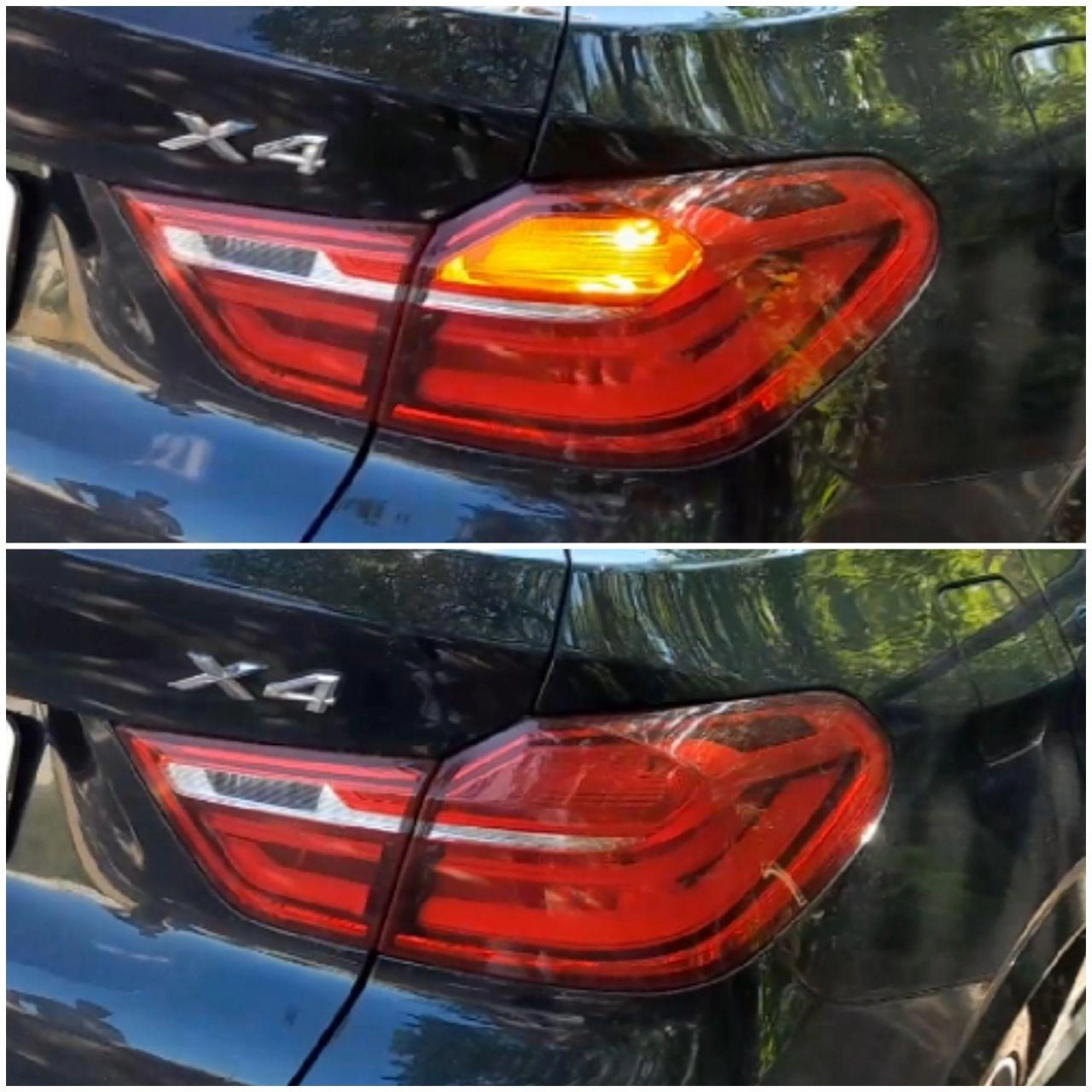 6778761550_zhovti-povoroti-v Жовті повороти в червоному ліхтарі BMW X4 1156 BA15s P21W 80W CREE Жовта canbus для сертифікації - Зображення 1