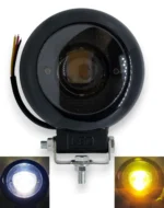 Двоколірна світлодіодна фара Led фара з чіткою СТГ 30W Білий Жовте світло Метал