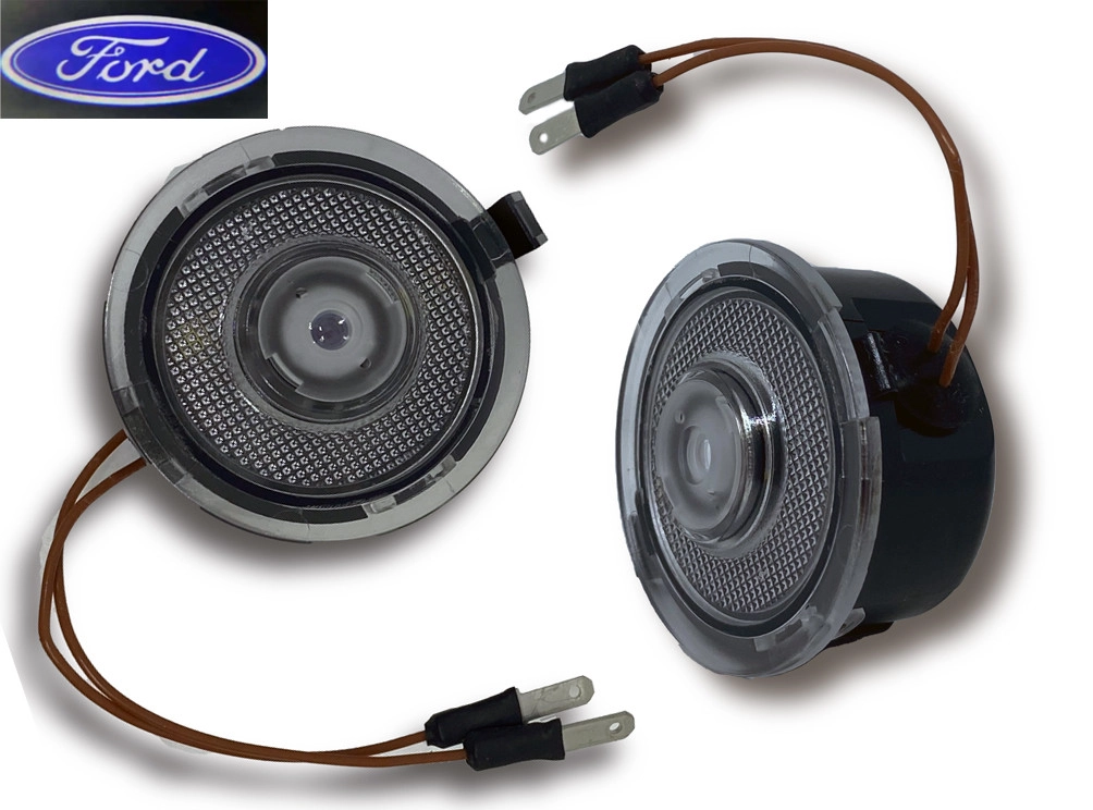 6814792142_shtatna-led-pidsvitka-bichnih Штатна LED-підсвітка бічних дзеркал і дверей з проекцією Ford Mustang Mondeo MK5 Edge Explorer Everest F150 - Зображення 1