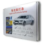 Гнучкі денні ходові вогні 60см 12V Біле Жовте світло - Зображення 4