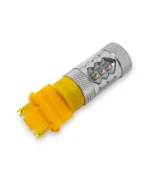 Жовті повороти в червоному ліхтарі 3156 BA15s P21W 80W CREE Жовта canbus для сертифікації - Зображення 4