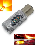 Жовті повороти в червоному ліхтарі 1156 BA15s P21W 80W CREE Жовта canbus для сертифікації