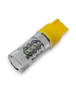 Автомобільна лампа для сертифікації 7440 WY21W BA15S 80W CREE з обманкою Жовті повороти у червоному ліхтарі - Зображення 5