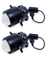 LED лінза ПТФ 3,5 дюйми 90mm Renault Peugeot Ford 80W 6000K