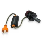 Автомобільні світлодіодні лампи з цоколем H4M8 PRO 120W 9-24V 6000K 60000Lm CANBUS з обманкою комплект - Зображення 7