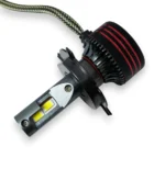 Автомобільні світлодіодні лампи з цоколем H4M8 PRO 120W 9-24V 6000K 60000Lm CANBUS з обманкою комплект - Зображення 5