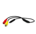 Відео кабель RCA-4PIN для камери заднього виду 4-контактний штекер роз'єм RCA CVBS Проведення конектор - Зображення 2
